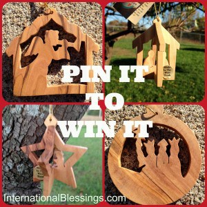Pin It to Win It: Olive Wood Ornaments