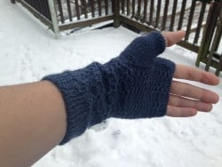 Alpaca wrist warmer