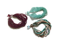 Guatemala Fair Trade bead bracelet