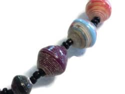 paper bead bracelet