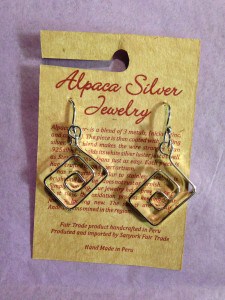 Alpaca Silver Earrings